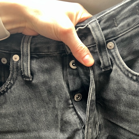 Madewell Balloon Jean in grey - size 25 - Picture 5 of 6